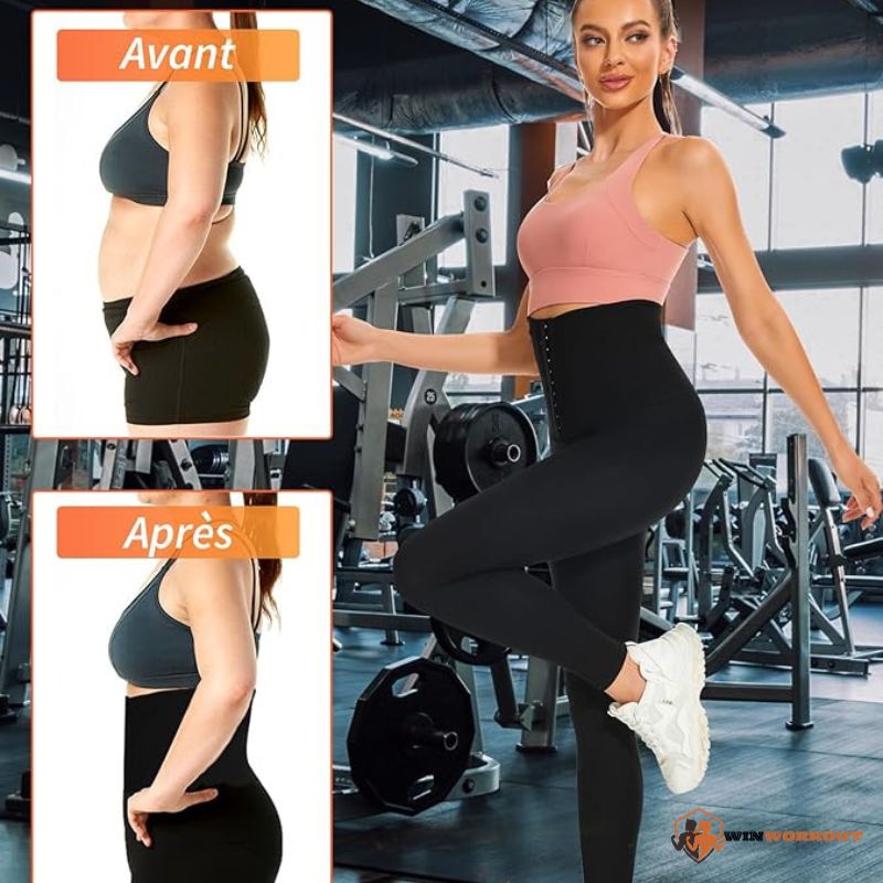 Legging de Sudation Mincissez Sculptez Votre Silhouette WinWorkout